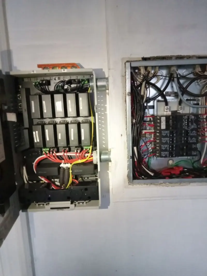 Electrical panel upgrade completed for Electrical Inspection in Vinton